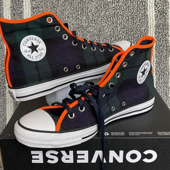 Converse Chuck Taylor All Star Hi Green/Brown/White MENS - Picture 11 of 16